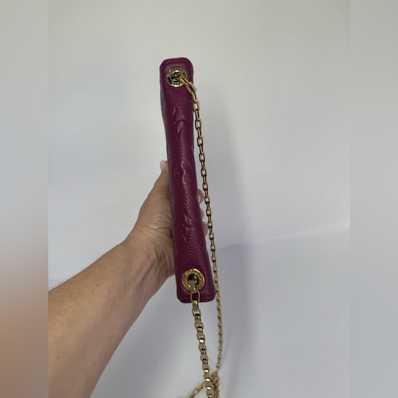 Auth. Louis Vuitton Empriente Saint Germain Pochette in Burgundy - Picture 3 of 13